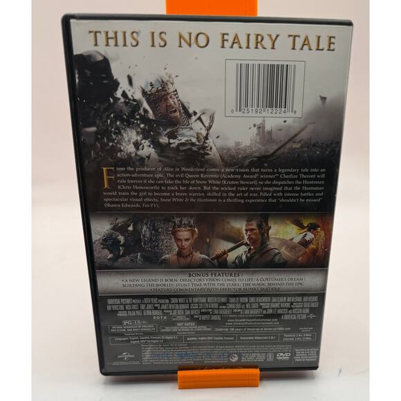 Snow White & the Huntsman DVD Region 1 Fantasy Adventure Kristen Stewart - Picture 4 of 4